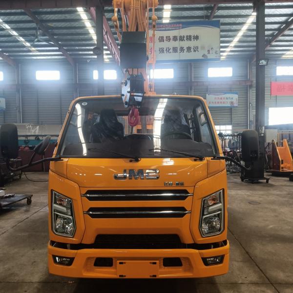 JMC Double Row Folding Arm Aerial Working Truck Euro 4 Diesel Fuel Type