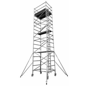 Buy cheap Anodized Mobile Aluminium Scaffold Tower Easy Assemble / Disassemble from wholesalers