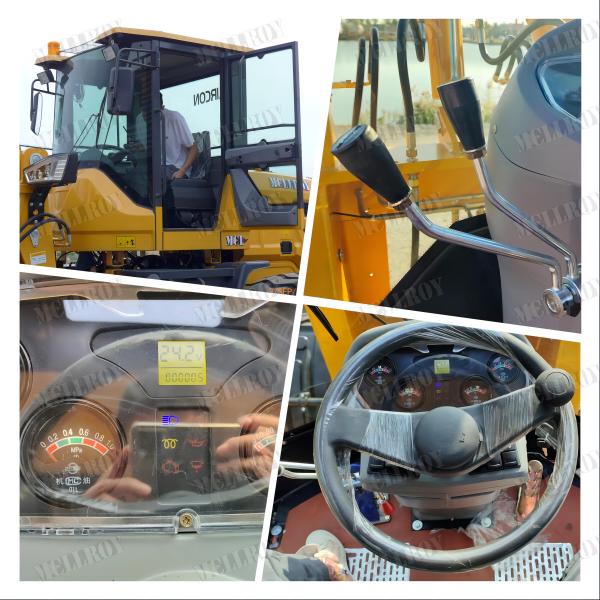 Mine Front End Wheel Loader For Being In Moving Materials