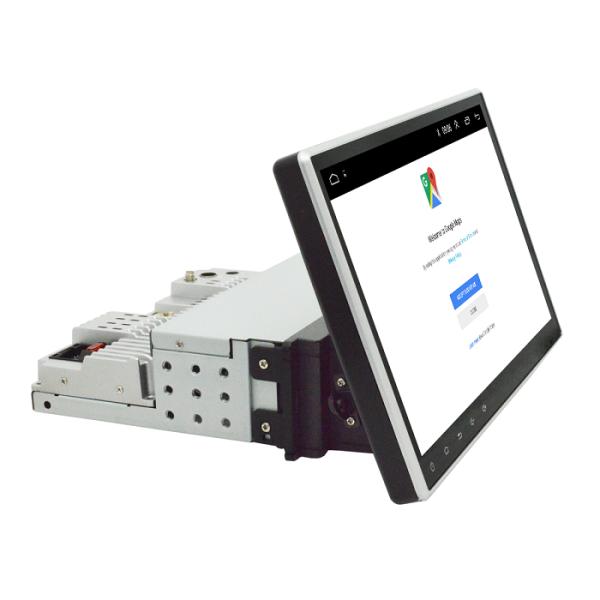 Rotatable Screen Single Din 10.1 inch GPS Navigation Android 8.1 Car DVD Player Auto Radio