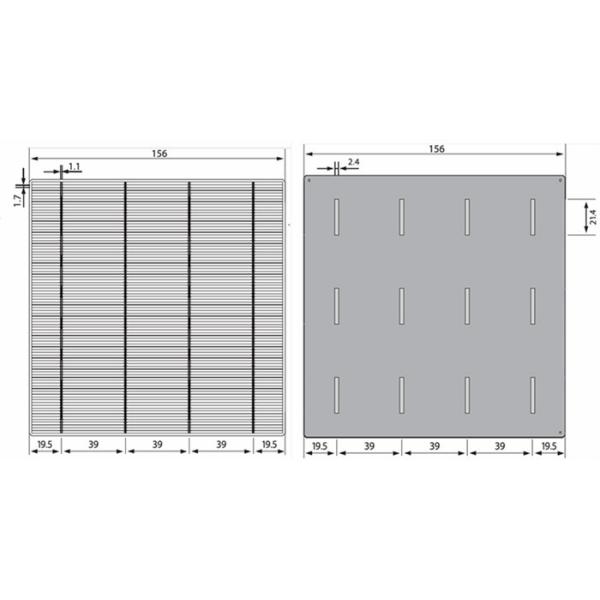 156*156mm poly-crystalline silicon solar cells with 3BB / 4BB in stock within 3days fast delivery