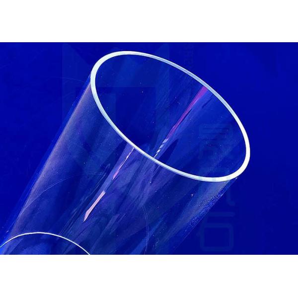 High Temperature Clear Fused Quartz Glass Tube With All Dimension