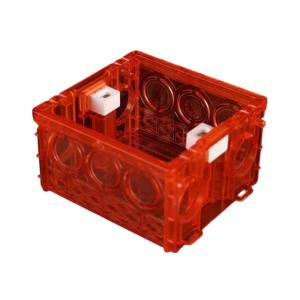 China Fire Resistance Easy Installation PVC Mounting Box Plastic Electrical Junction Box wholesale