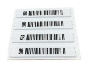 China 58KHz eas am security label, soft tag labels for bottles DR Barcode Electronic Soft Label wholesale