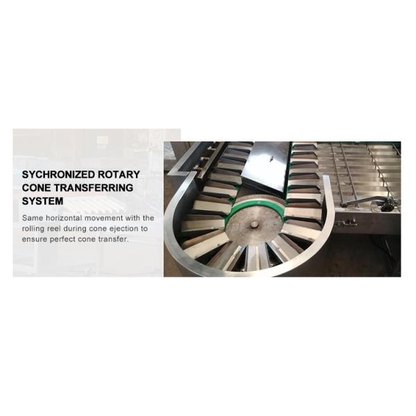 Automatic Productivity Stainless Steel Sugar Cone Machine