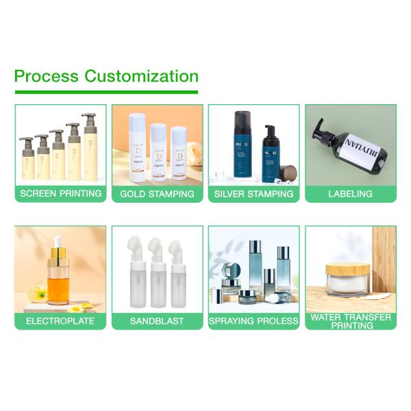 JXPACK PET Foam Pump Bottle with Press Pump Head and Customized Decoration in Sleek Design for Personal Care