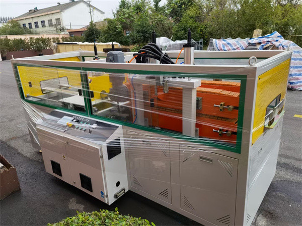 Single Screw Plastic Pipe Extrusion Line 132KW 1 Year Warranty