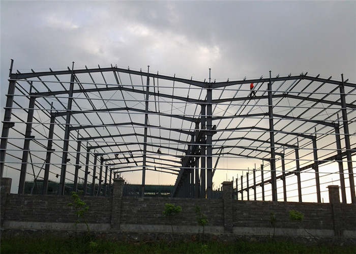 China Q345 Steel Structure Workshop Fabrication For Mechanical Manufacture on sale