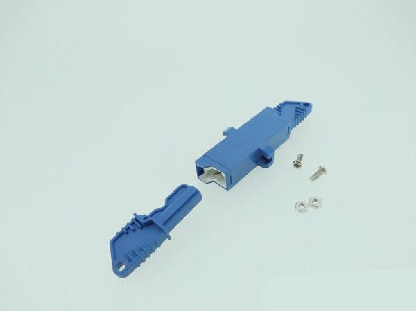E2000/PC Singlemode Fiber Optical Adapter , Simplex Optical Connection Adapter