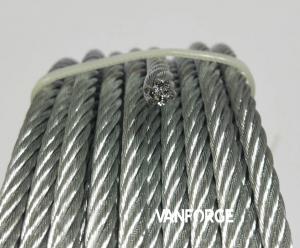 China 7x7 Marine Grade Stainless Steel Cable , Marine Wire Rope Anti Corrosion wholesale