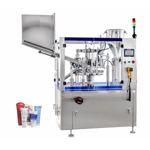 Laminated Tube Toothpaste Filling Machine 40xpcs/Min Automatic Feeding