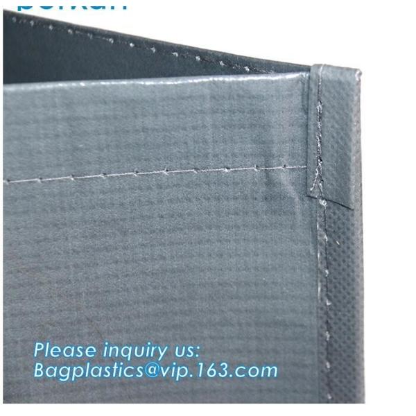 China pp woven bag supplier printed pp laminated non woven bag heat seal non woven bag, factory manufacture reusable non