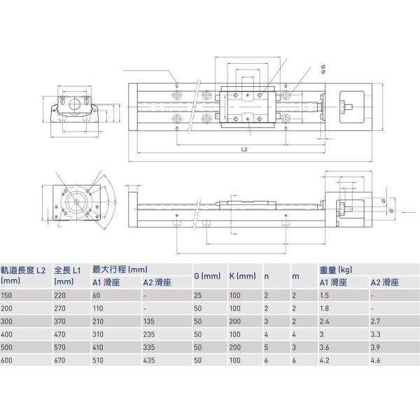 CKK60 Robot Single Axis Linear Stage High positioning accuracy