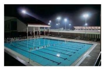 IP65 Waterproof Adjustable LED Flood Lights Lumileds 5050 For Internal / External Places