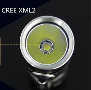 China Strong Brightness CREE XML2 10W Compact LED Flashlight with Clip MINI Small LED Lamp Stepless Dimming 5 Modes wholesale