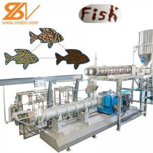 China 1-3t/H Aquarium Catfish Tilapia Shrimp Fish Feed Processing Machine Extruder wholesale