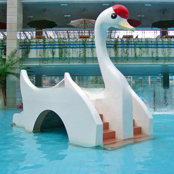 Hot Multicolor Mini Fiberglalss Octopus Water Slide for Children Park