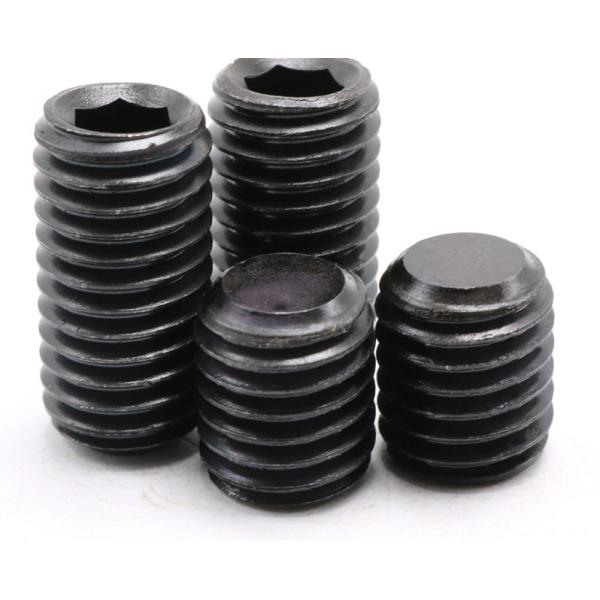 Class 12.9 Alloy Steel Hexagon Socket Drive Headless Screws with Flat Point