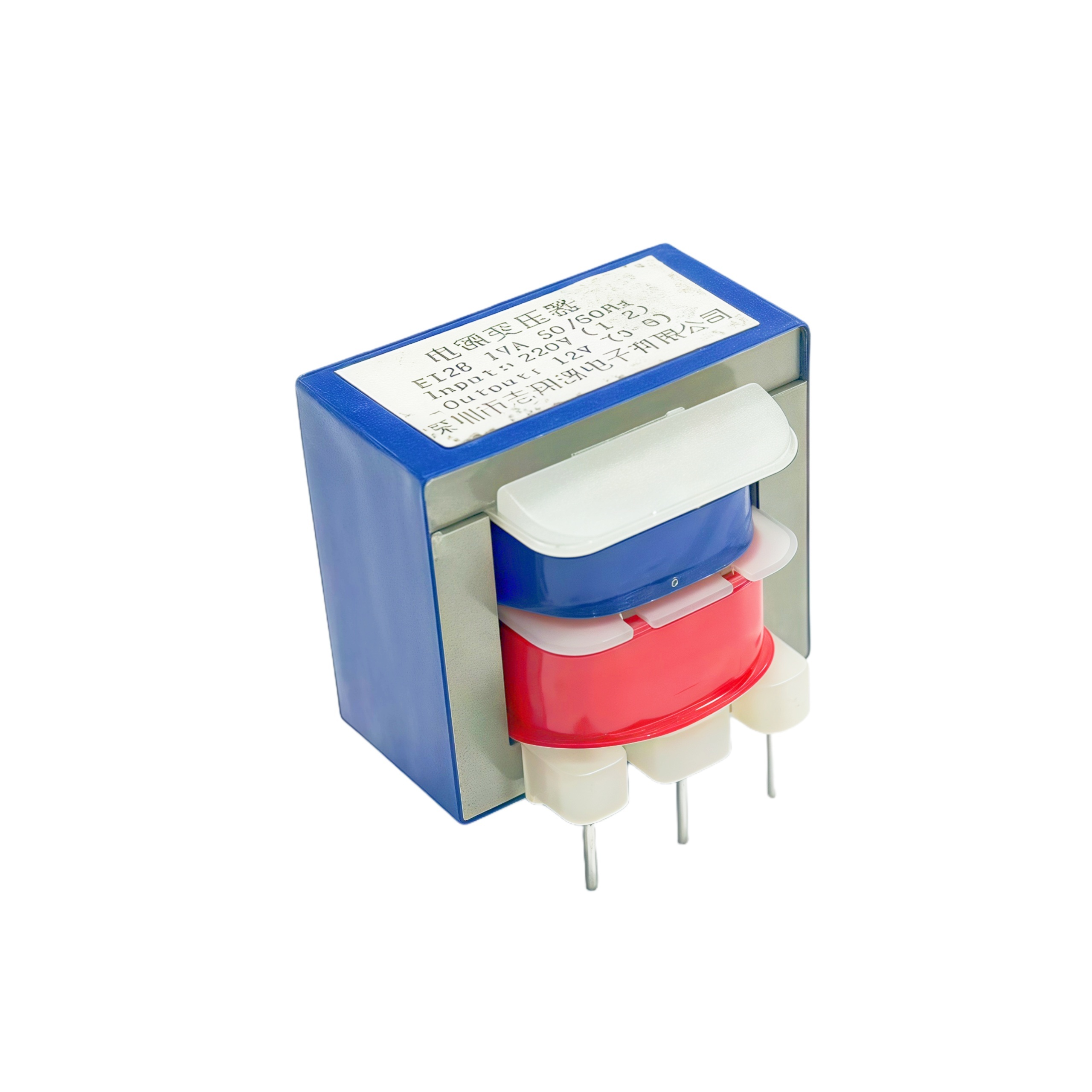 Low Frequency Step Down Transformer EI28 1VA 220V 12V Power Transformer Silicon