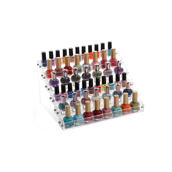 Detachable 6 Tier Organizer Lipstick Display Stand Nail Polish Rack Makeup Cosmetics