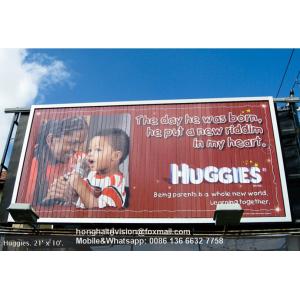 China wall mount single side aluminium advertisement trivision billboard wholesale