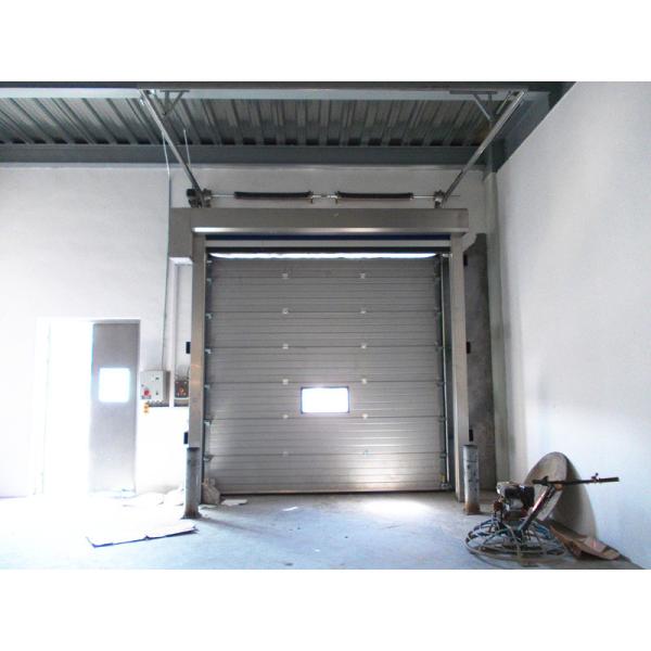 Long Run External Industrial Sectional Doors For Automatic Parking System