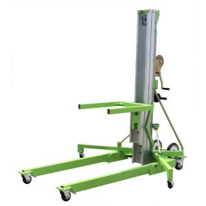 China Portable Material Lift with manual winch wholesale