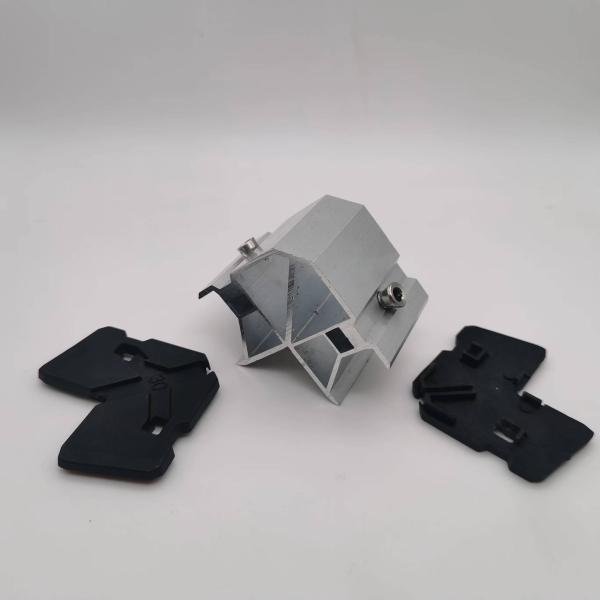 Plastic Deflector Aluminium Corner Joint Glueable For Window Profile