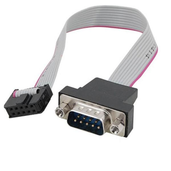 Flexible DB 9 10 Pin IDC Ribbon Cable Copper Conductor Optional Shield