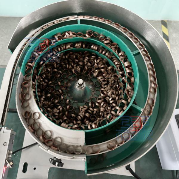 Customized Vibratory Bowl Feeder PU Coating 304 Round Metal Ring Vibrating Feeding