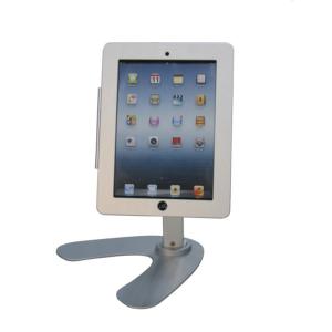 V Shape Ipad Pro Kiosk Dual Locks Aluminum Ipad Kiosk Enclosure