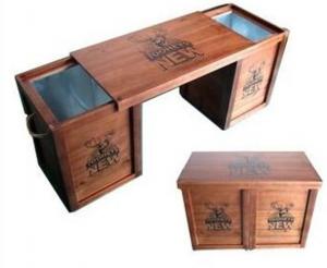 China wooden ice bucket,wooden ice box,wooden cooler ,ice box,ice cooler wholesale