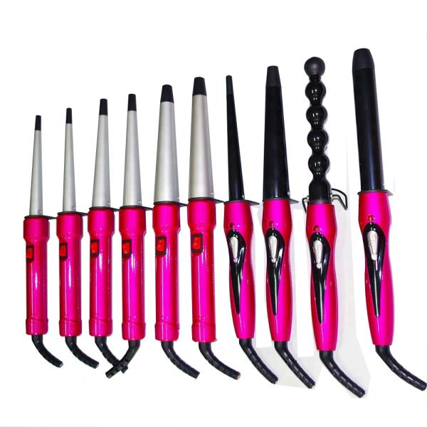 Ceramic Coating Hair Curling Iron Home Barber Application Customized Color