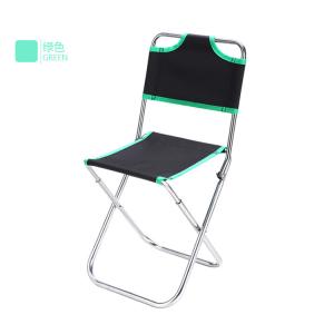 Multifunctional Folding Outdoor Seat , Backrest Camping Chair Custom Printing