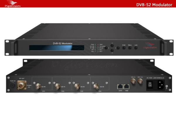 Quality 8 Channels DVB-T DVB-S2 Encoder Modulator for sale