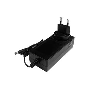 Black DC 5V 2A Interchangeable Plug Power Adapter Lightweight