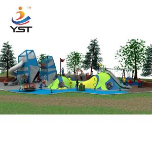 China Outdoor Custom Playground Slides , Large Playground Equipment Slides wholesale