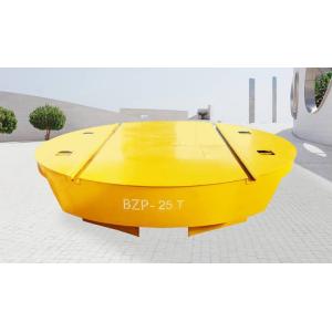 Remote Control Steel Turntable Transfer Cart 10ton For Industrial