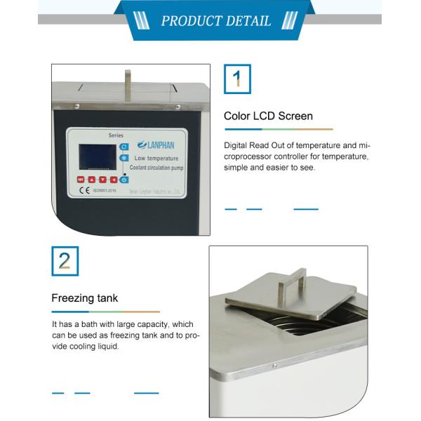 Chiller Lab Equipment Glycol Circulation Chiller machine 5L In Lab