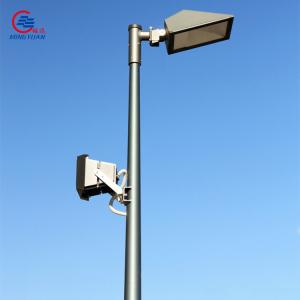 China 4m 5m CCTV Steel Pole 6m 10m Galvanized Q235B Conical Round Tapered Telescopic CCTV Mast wholesale