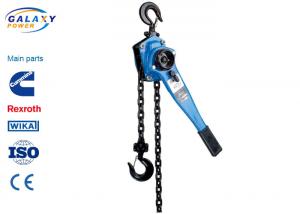 China Lever Hoist Overhead Line Construction Tools Test Load 37.5KN Ratchet Lifting Height 1.5m on sale