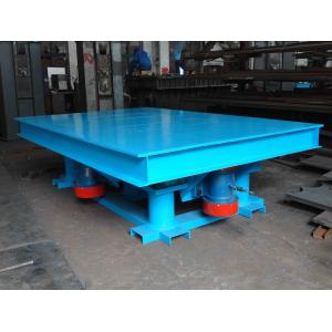 China Interlock Tile Making Vibrating 2860 time/m Concrete Shaker Table wholesale