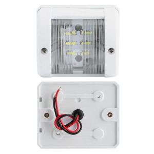 12V 135Degree All Round White Led Navigation Light White Shell