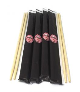 China Chinese round Bamboo Chopstick Disposable For Takeaway Food wholesale