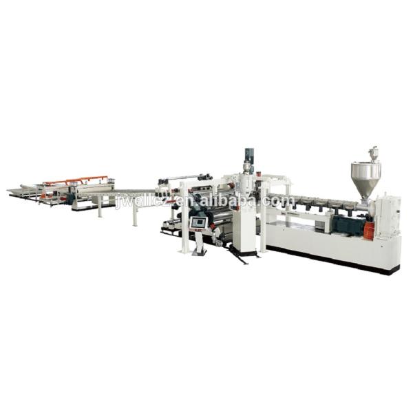 JWELL Transparent PMMA/GPPS sheet&plate production line