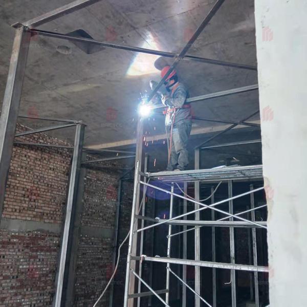 Customized BRICTEC Drying Equipment Drying Chamber Construction Process Display I