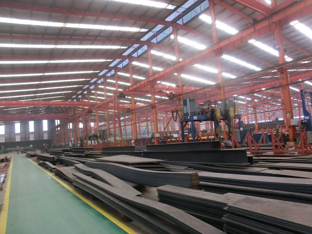 Light Steel Structure for Mauritius Prefabricated Fabrication Factory Construction Storage Warehouse