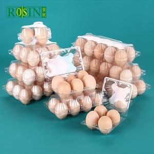 Buy cheap Disposable 30 Holes Plastic Egg Cartons Lightweight Blister With Handle from wholesalers