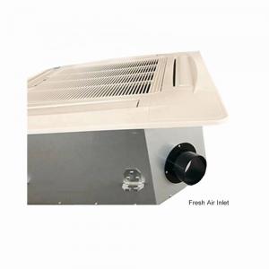 China Ceiling Cassette Type Chilled Water Fan Coil Unit FCU 220V For Air Conditioner wholesale