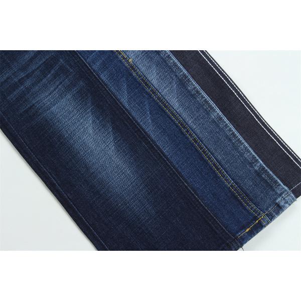 Cross Slub Stretch Denim Fabric For Jeans Cotton Polyester Spandex Denim to South America
